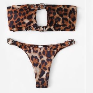 cheetah bikini